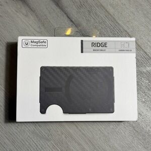 NEW Magsafe Ridge Wallet With Cash Strap, Real Carbon Fiber, 3K RFID Blocking